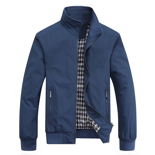 Men's Casual Bomber Jacket | Slim Fit & Stylish Baseball Coat