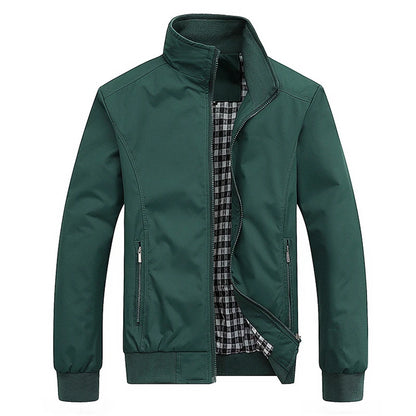 Men's Casual Bomber Jacket | Slim Fit & Stylish Baseball Coat