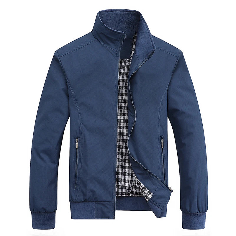 Men's Casual Bomber Jacket | Slim Fit & Stylish Baseball Coat