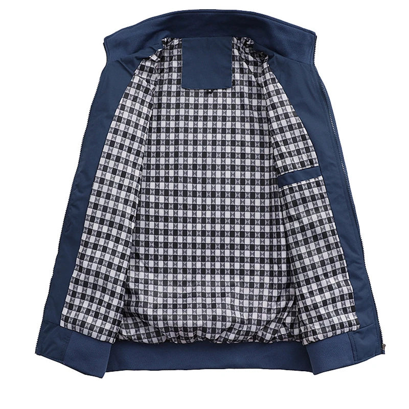 Men's Casual Bomber Jacket | Slim Fit & Stylish Baseball Coat