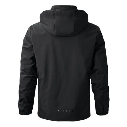 Men's Waterproof Rain Jacket | Lightweight Hooded Windbreaker
