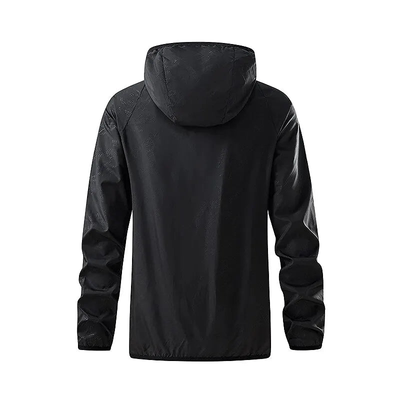 Unisex Waterproof Hiking Jacket | UV Protection & Lightweight Windbreaker