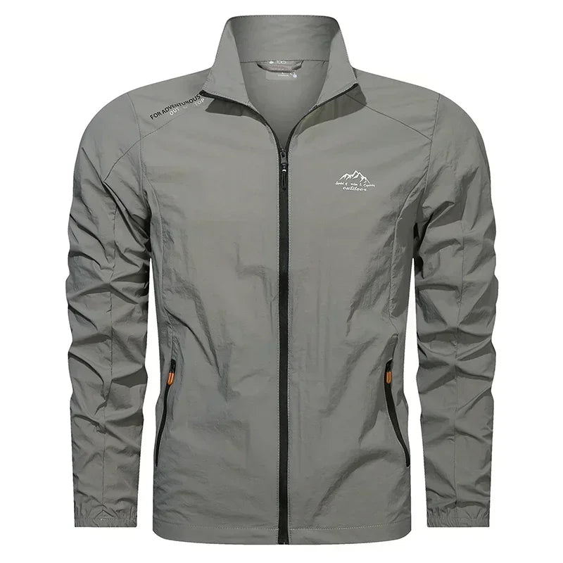 UPF100+ Men’s UV Protection Jacket | Ultra-Light & Breathable Windbreaker