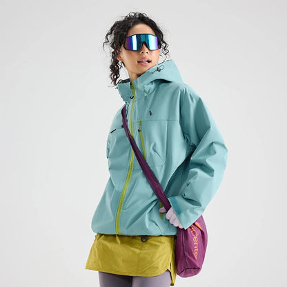 Unisex Hiking Jacket | Waterproof Hooded Windbreaker for Outdoor Adventures