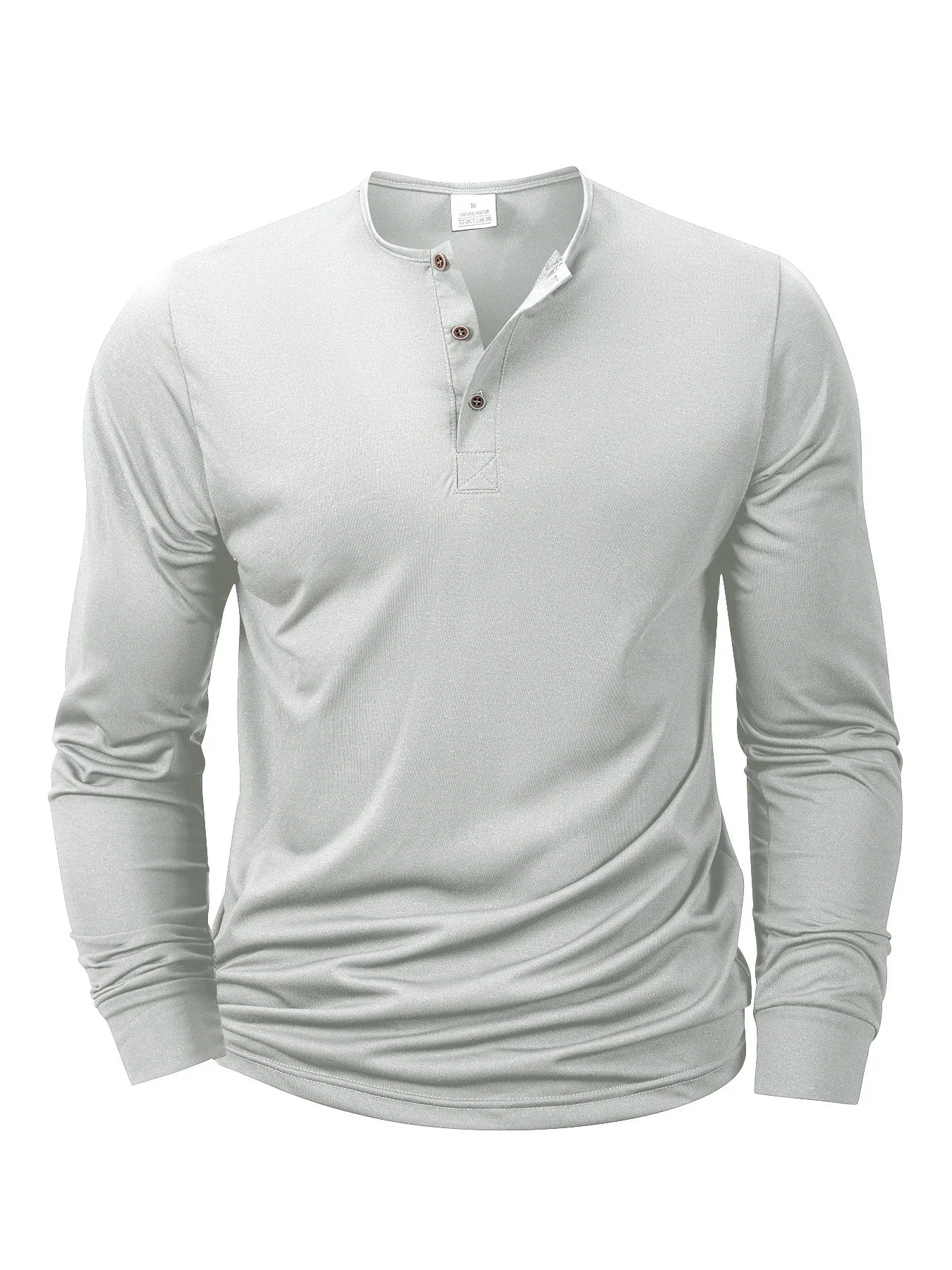 Men's Henley T-shirts Long