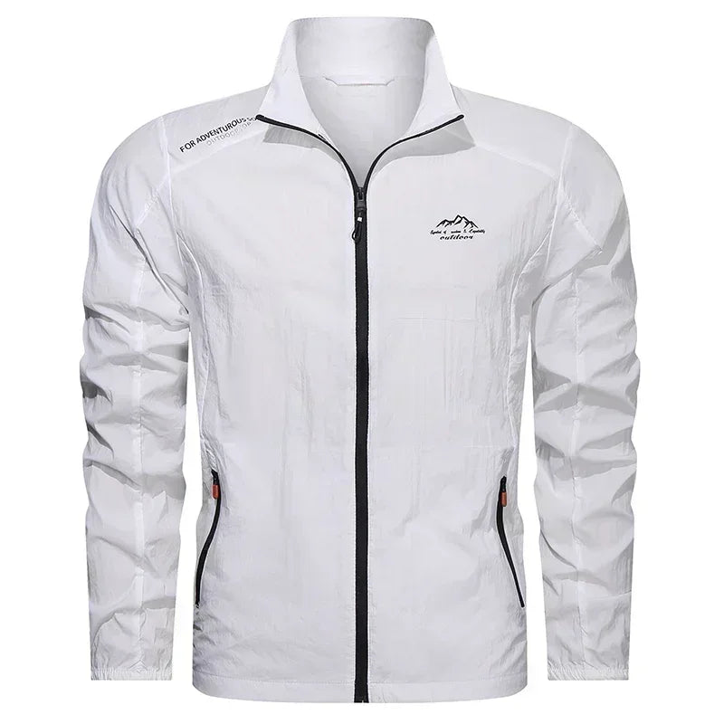 UPF100+ Men’s UV Protection Jacket | Ultra-Light & Breathable Windbreaker
