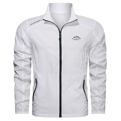UPF100+ Men’s UV Protection Jacket | Ultra-Light & Breathable Windbreaker