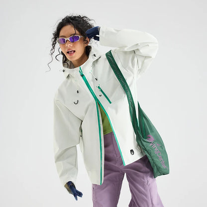 Unisex Hiking Jacket | Waterproof Hooded Windbreaker for Outdoor Adventures