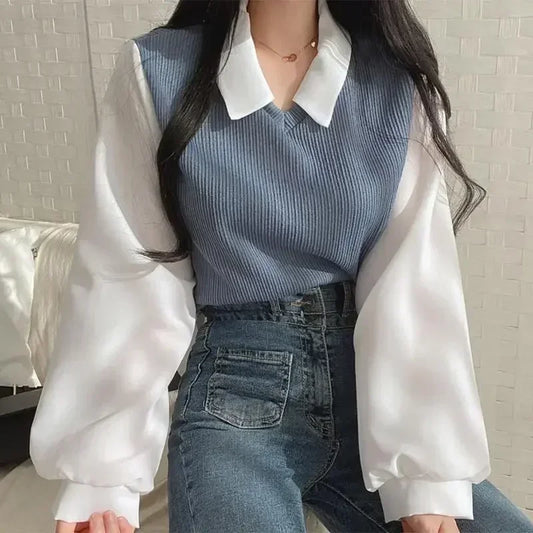 Collar Women's Blouse