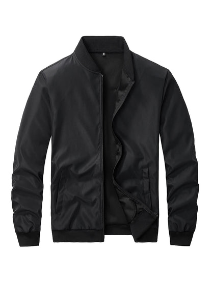 Men's Casual Bomber Jacket | Lightweight & Trendy