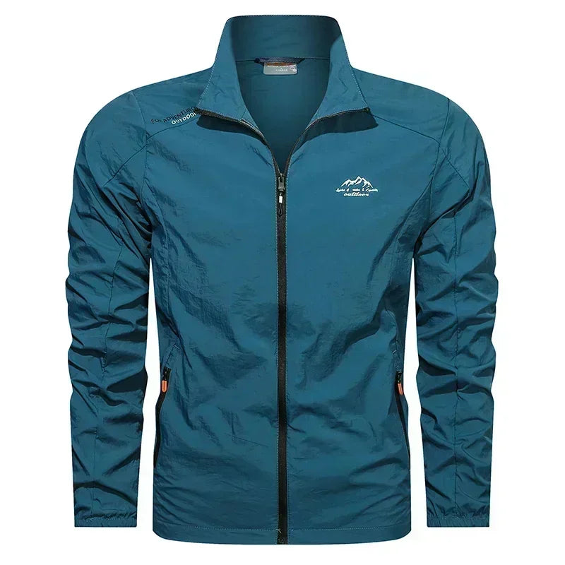 UPF100+ Men’s UV Protection Jacket | Ultra-Light & Breathable Windbreaker