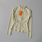 Women's Sports Zip Jacket | Slim Fit Yoga & Running Top