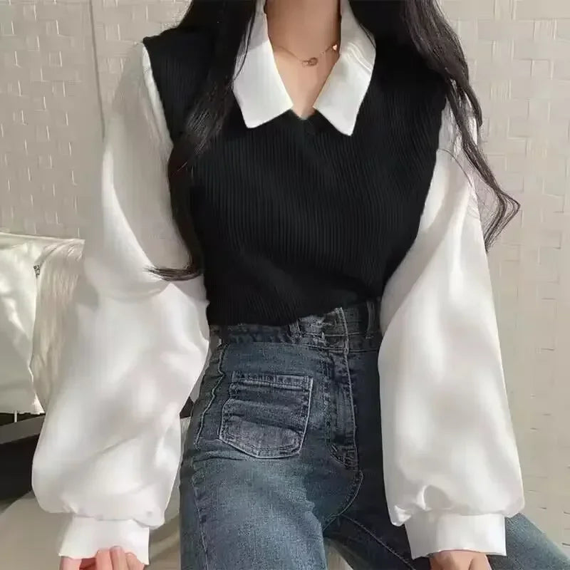 Collar Women's Blouse