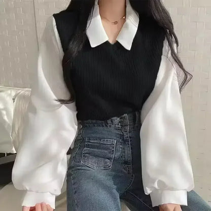 Collar Women's Blouse
