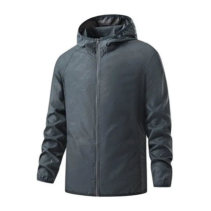 Unisex Waterproof Hiking Jacket | UV Protection & Lightweight Windbreaker