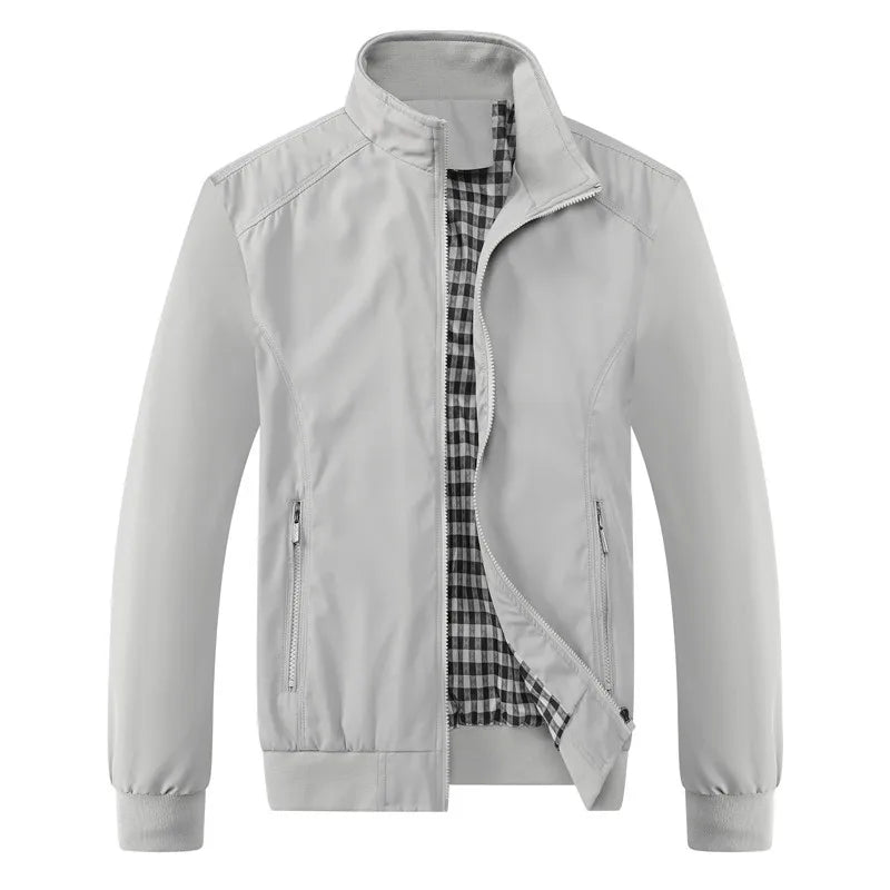 Men's Casual Bomber Jacket | Slim Fit & Stylish Baseball Coat