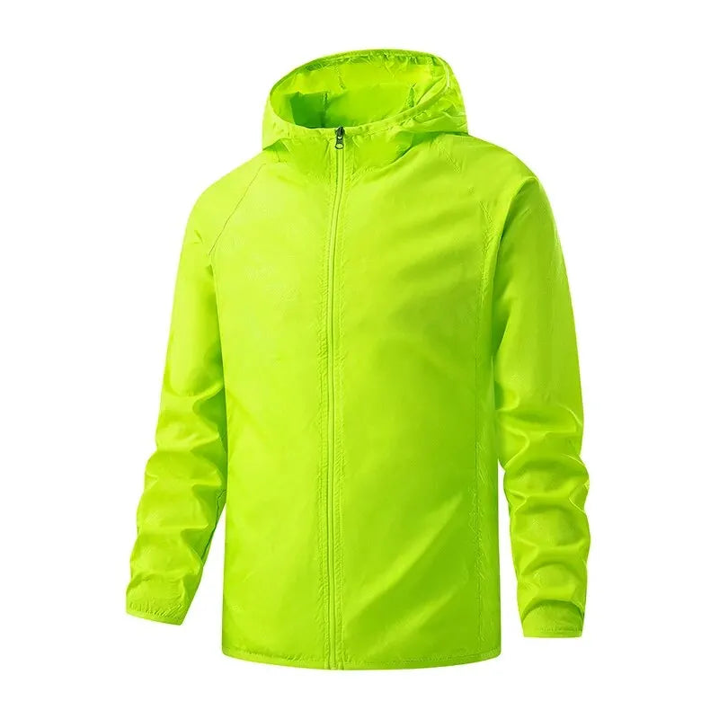 Unisex Waterproof Hiking Jacket | UV Protection & Lightweight Windbreaker