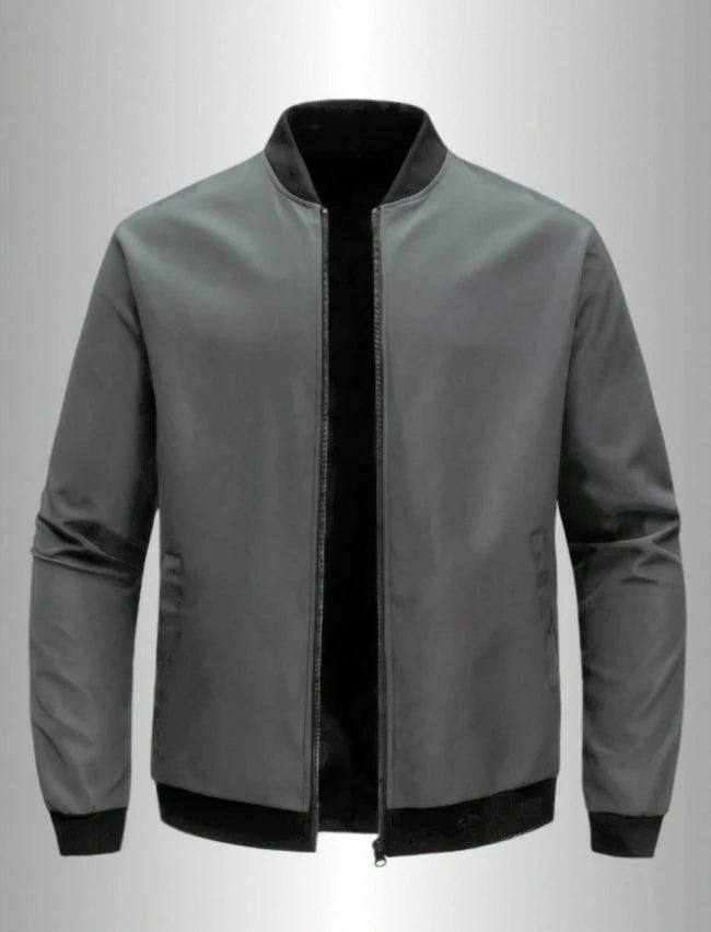 Men's Casual Bomber Jacket | Lightweight & Trendy