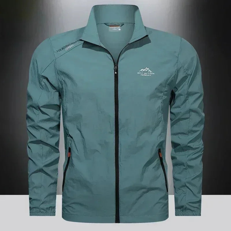 UPF100+ Men’s UV Protection Jacket | Ultra-Light & Breathable Windbreaker