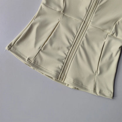 Women's Sports Zip Jacket | Slim Fit Yoga & Running Top