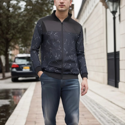 Men's Casual Bomber Jacket | Lightweight & Trendy