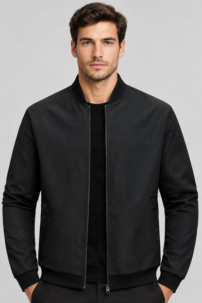 Men's Casual Bomber Jacket | Lightweight & Trendy