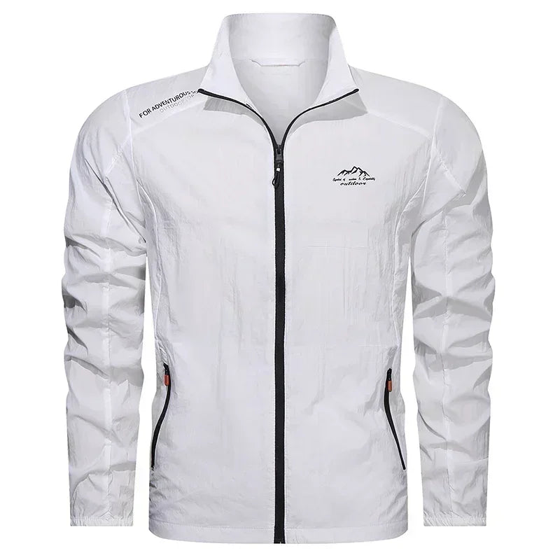UPF100+ Men’s UV Protection Jacket | Ultra-Light & Breathable Windbreaker