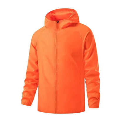 Unisex Waterproof Hiking Jacket | UV Protection & Lightweight Windbreaker