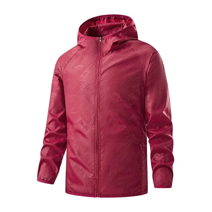 Unisex Waterproof Hiking Jacket | UV Protection & Lightweight Windbreaker