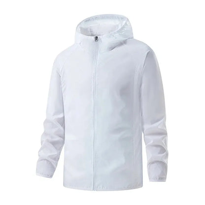 Unisex Waterproof Hiking Jacket | UV Protection & Lightweight Windbreaker