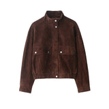 Women's Jackets New Fashion Big Pocket Elegant
