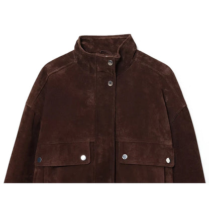 Women's Jackets New Fashion Big Pocket Elegant