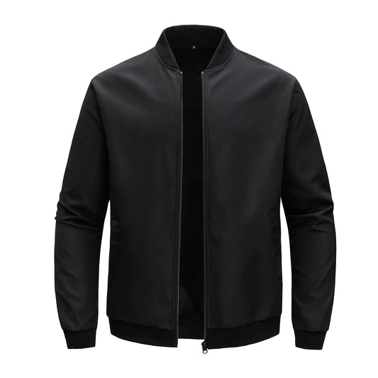 Men's Casual Bomber Jacket | Lightweight & Trendy